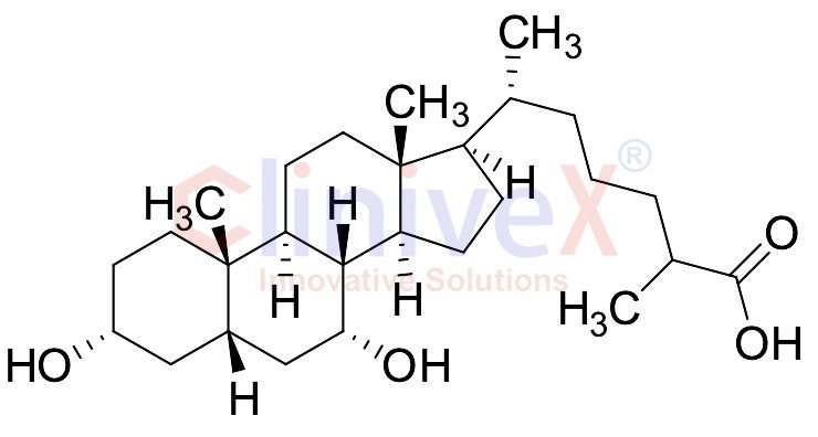 3Alpha,7Alpha-Dihydroxycoprostanic Acid