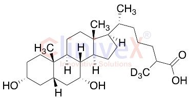 3Alpha,7Alpha-Dihydroxycoprostanic Acid-d3