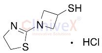 1-(4,5-Dihydro-2-thiazolyl)-3-azetidinethiol Hydrochloride