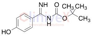 1,1-Dimethylethyl N-[(4-Hydroxyphenyl)iminomethyl]carbamic Acid Ester