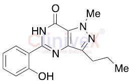 1,6-Dihydro-5-(2-hydroxyphenyl)-1-methyl-3-propyl-7H-pyrazolo[4,3-d]pyrimidin-7-one