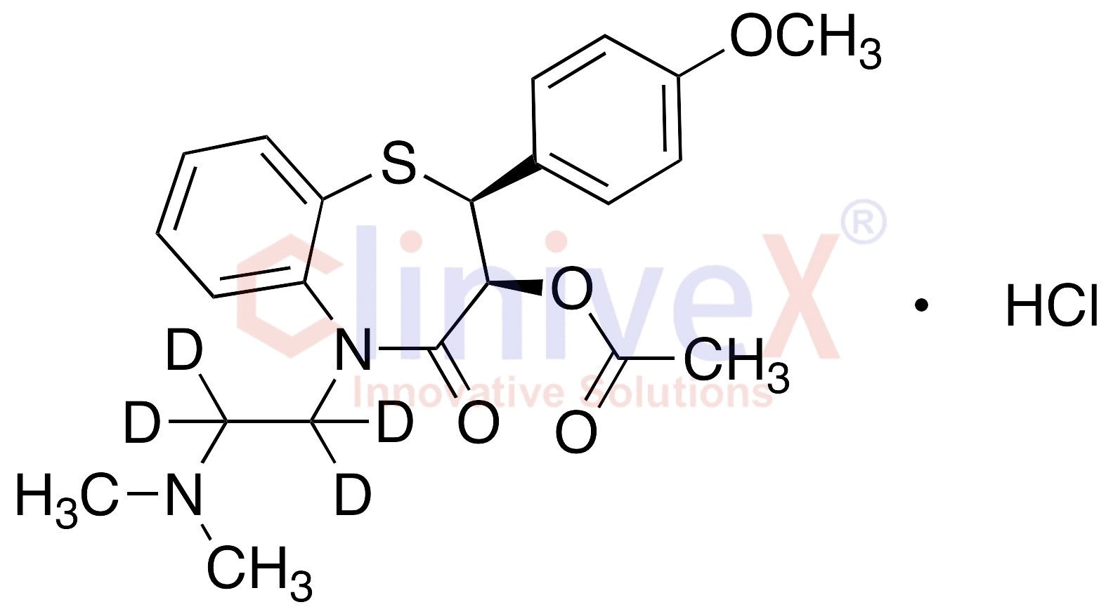 Diltiazem-d4 Hydrochloride