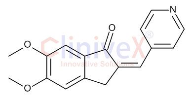5,6-Dimethoxy-2-(4-pyridylmethylene)-1-indanone (Donepezil Impurity)