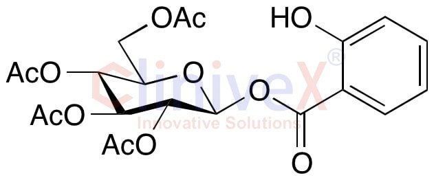 2-Hydroxybenzoic Acid β-D-Glucopyranoside Tetraacetate