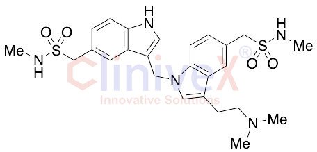 1-(3-(2-(Dimethylamino)ethyl)-1-((5-((N-methylsulfamoyl)methyl)-1H-indol-3-yl)methyl)-1H-indol-5-yl)