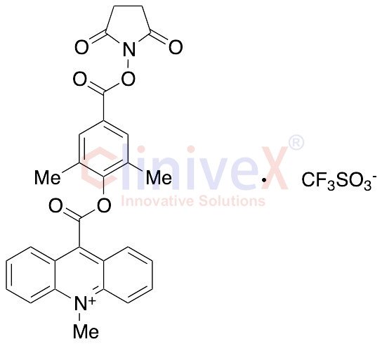 2',6'-Dimethylcarbonylphenyl 10-Methyl-9-acridinecarboxylate 4'-NHS Ester Triflate
