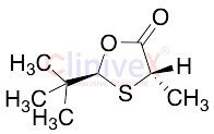 (2S,4S)-2-(1,1-Dimethylethyl)-4-methyl-1,3-oxathiolan-5-one