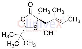 (2R,4R)-2-(1,1-Dimethylethyl)-4-[(2E)-1-hydroxy-2-methyl-2-buten-1-yl]-4-methyl-1,3-oxathiolan-5-one