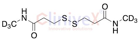 N,N’-Dimethyl-3,3′-dithiodipropionamide-d6