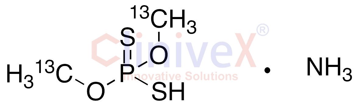 O,O-Dimethyl Dithiophosphate-13C2 Ammonium salt
