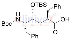 (AlphaR,DeltaS,GammaR)-Delta-[[(1,1-Dimethylethoxy)carbonyl]amino]-Gamma-[[(1,1-dimethylethyl)dimethylsilyl]oxy]-Alpha-(phenylmethyl)benzenehexanoic Acid