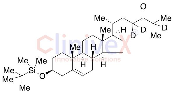 (3Beta)-3-[[(1,1-Dimethylethyl)dimethylsilyl]oxy]-cholest-5-en-24-one-d3