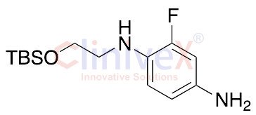 N1-[2-[[(1,1-Dimethylethyl)dimethylsilyl]oxy]ethyl]-2-fluoro-1,4-benzenediamine