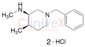 (3R,4R)-N,4-Dimethyl-1-(phenylmethyl)-3-piperidinamine Dihydrochloride