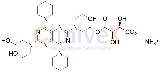 Dipyridamole Tartaric Acid Ester Ammonium Salt (~80%)