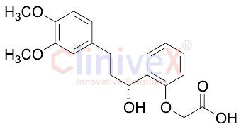 (R)-2-(2-(3-(3,4-Dimethoxyphenyl)-1-hydroxypropyl)phenoxy)acetic Acid