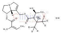 (+)-Echimidine-D6 Hydrochloride Salt