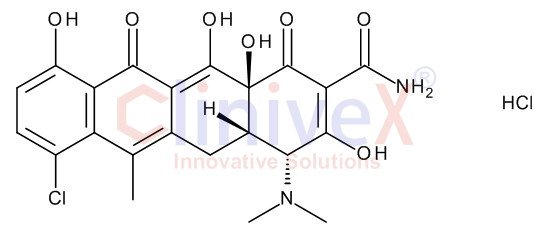 4-Epianhydrochlortetracycline Hydrochloride