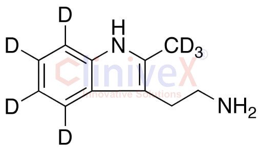 2-Methyltryptamine-d7