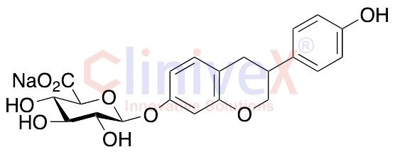(R,S)-Equol 7-beta-D-Glucuronide Sodium Salt