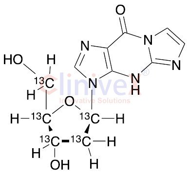 1, N2-Etheno-2'-deoxyguanosine-13C5