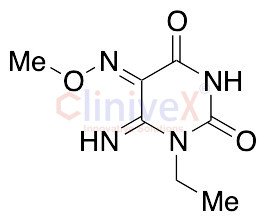 1-Ethyldihydro-6-imino-2,4,5(3H)-pyrimidinetrione 5-(O-Methyloxime)