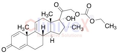 (16Alpha)-21-[(Ethoxycarbonyl)oxy]-17-hydroxy-16-methylpregna-1,4,9(11)-triene-3,20-dione