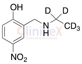 2-[(Ethylamino)methyl]-4-nitrophenol-d5