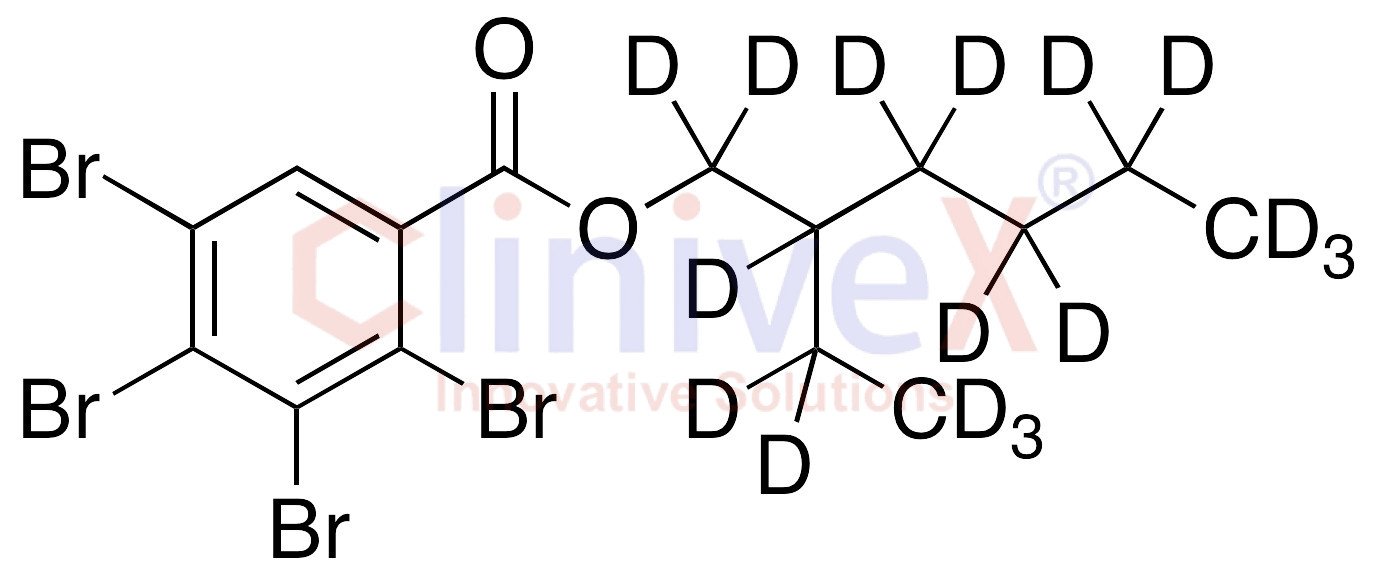 2-Ethylhexyl 2,3,4,5-Tetrabromobenzoate-d17