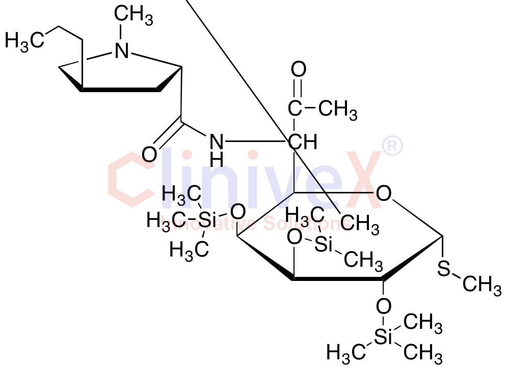 2′-Oxo-2,3,4-tetra-O-trimethylsilylepilincomycin
