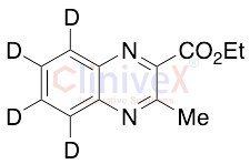 Ethyl 3-Methyl-2-quinoxalinecarboxylate-d4