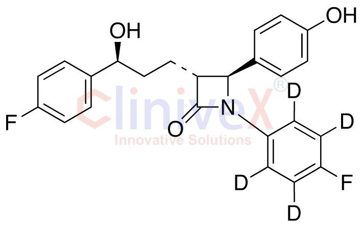 (3R,4S)-3-[(3S)-3-(4-Fluorophenyl)-3-hydroxypropyl]-4-(4-hydroxyphenyl)-1-(2,3,5,6-tetradeuterio-4-fluorophenyl)azetidin-2-one