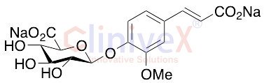 Ferulic Acid 4-O-beta-D-Glucuronide Disodium Salt