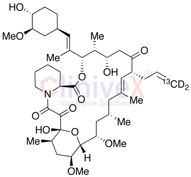 FK-506-13C,D2 (Major) (Tacrolimus) (>85%)