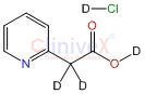 2-Pyridylacetic-α,α-d2 Acid-OD DCl