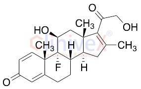 (11Beta)-9-Fluoro-11,21-dihydroxy-16-methyl-pregna-1,4,16-triene-3,20-dione
