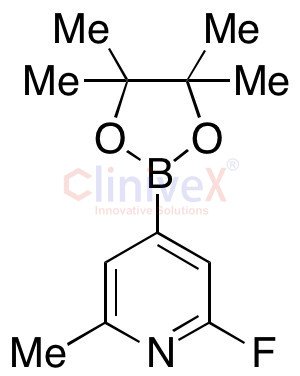 2-Fluoro-6-methyl-4-(4,4,5,5-tetramethyl-1,3,2-dioxaborolan-2-yl)-pyridine