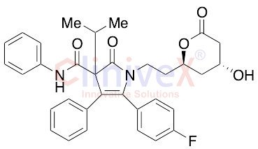 5-(4-Fluorophenyl)-2,3-dihydro-3-(1-methylethyl)-2-oxo-N,4-diphenyl-1-[2-tetrahydro-4-hydroxy-6-oxo-2H-pyran-2-yl]ethyl]-1H-pyrrole-3-carboxamide