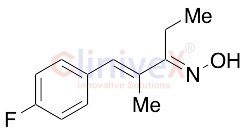 (1E,3E)-1-(4-Fluorophenyl)-2-methyl-1-penten-3-one Oxime
