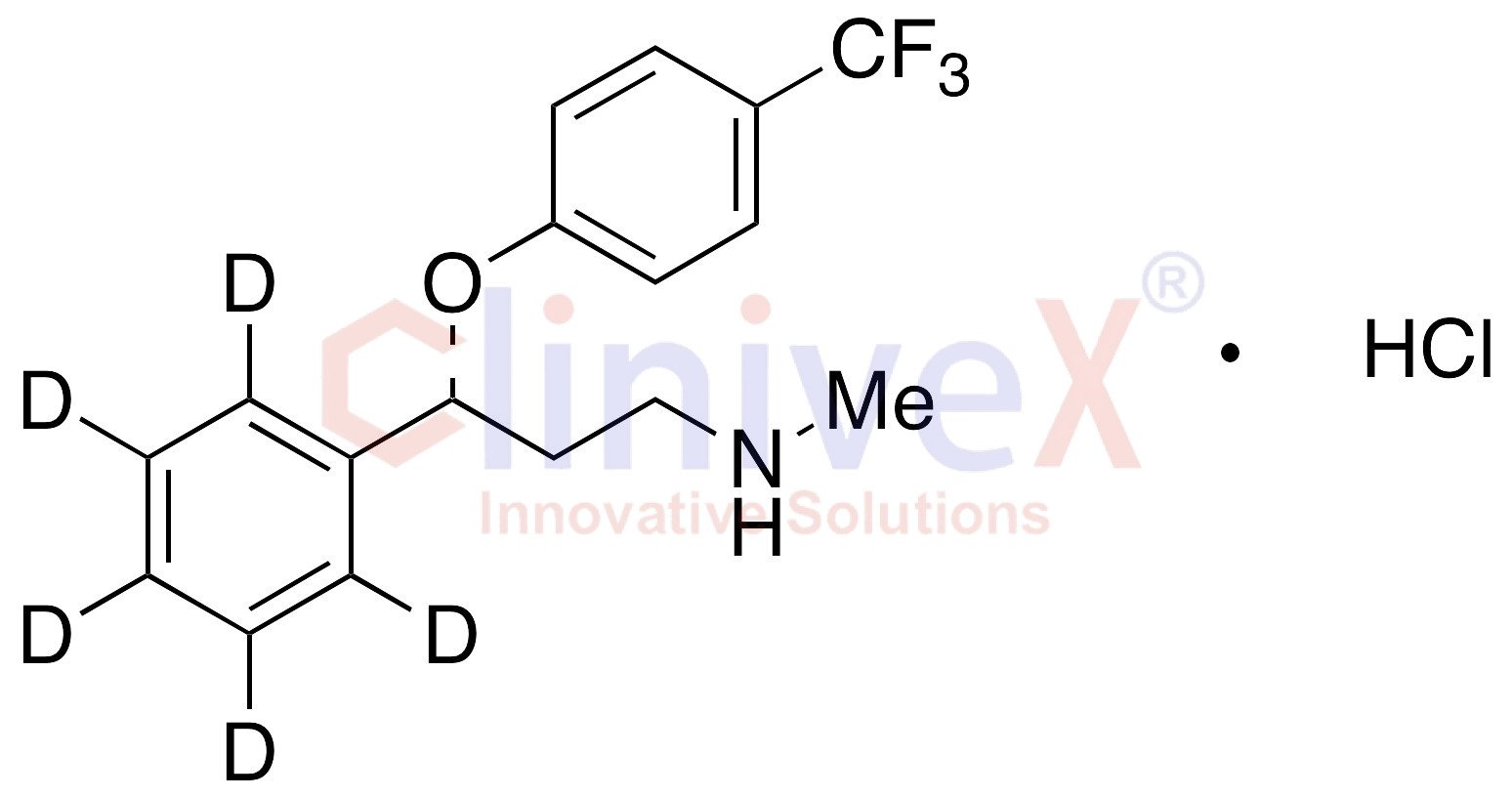 (R)-Fluoxetine-d5 Hydrochloride