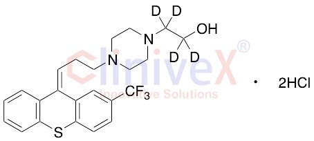 (E/Z)-Flupentixol-d4 Dihydrochloride