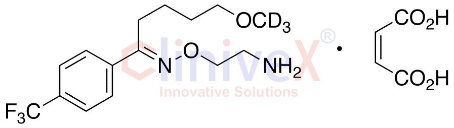 (E)-Fluvoxamine-d3 Maleate