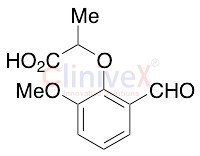 2-(2-Formyl-6-methoxyphenoxy)propanoic Acid