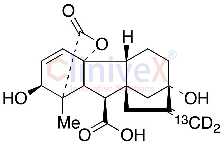 Gibberellic Acid-13C,d2 (90%)