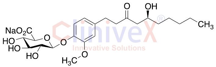 (S)-6-Gingerol-4'-O-Beta-glucuronide Sodium Salt