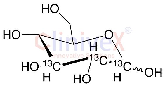D-Glucose-1,2,3-13C3