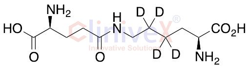 ?-(gamma-L-Glutamyl)lysine-d4