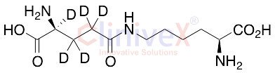 ?-(gamma-L-Glutamyl)lysine-d5
