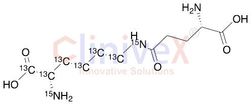 ?-(gamma-L-Glutamyl)lysine-13C6,15N2