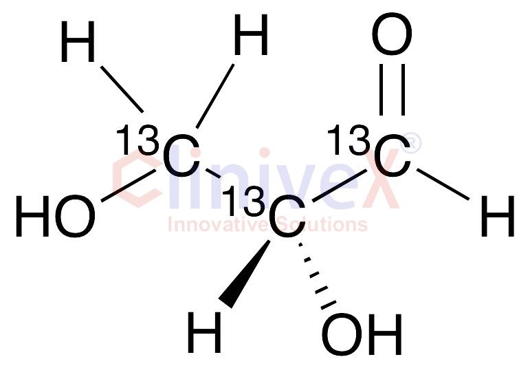 D-Glyceraldehyde-1,2,3-13C3 (Aqueous Solution)